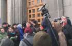 Харьковчане вышли на митинг из-за отсутствия отопления в более чем 60 домах