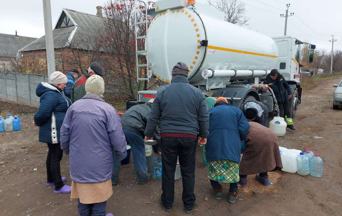 Підвіз води в Костянтинівці 2 грудня: Адреси