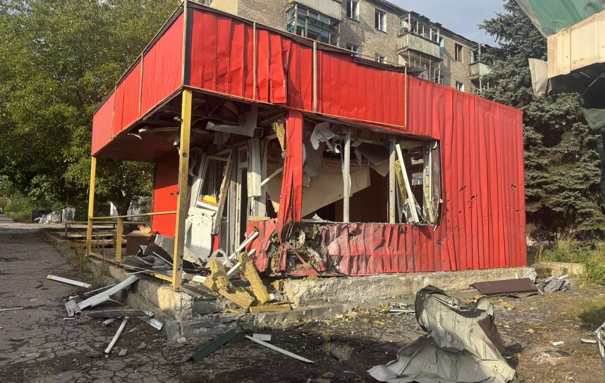 Последствия обстрелов Константиновки: есть жертвы