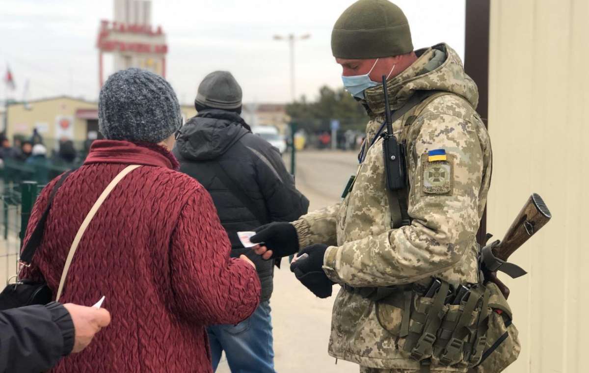 Обстановка на КПВВ в Донецкой области 16 марта