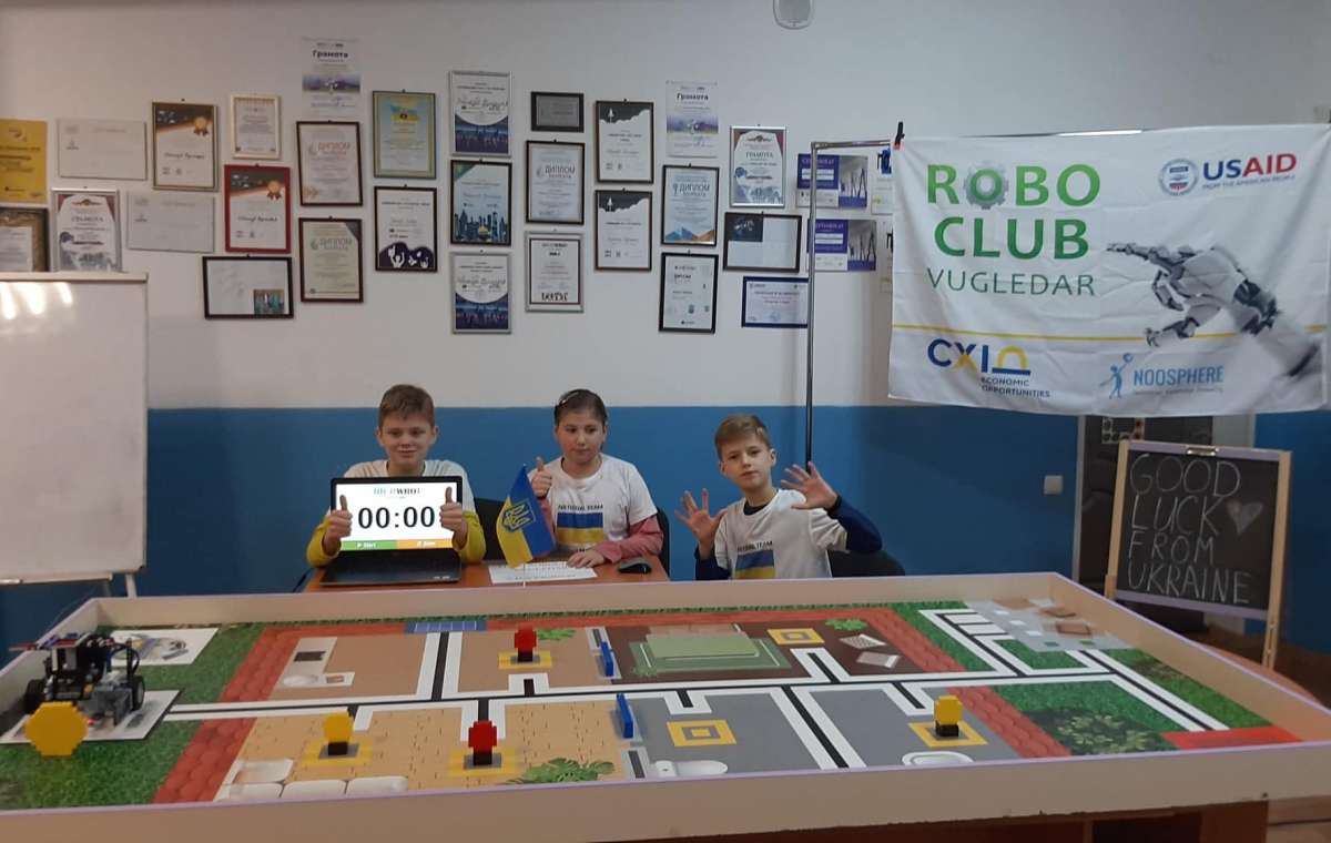Робоклуб «Угледар» вошел в ТОР-5 победителей на международной олимпиаде по робототехнике