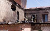 "Герани" атаковали подразделение ГСЧС в Краматорске, на Славянск скинули КАБ