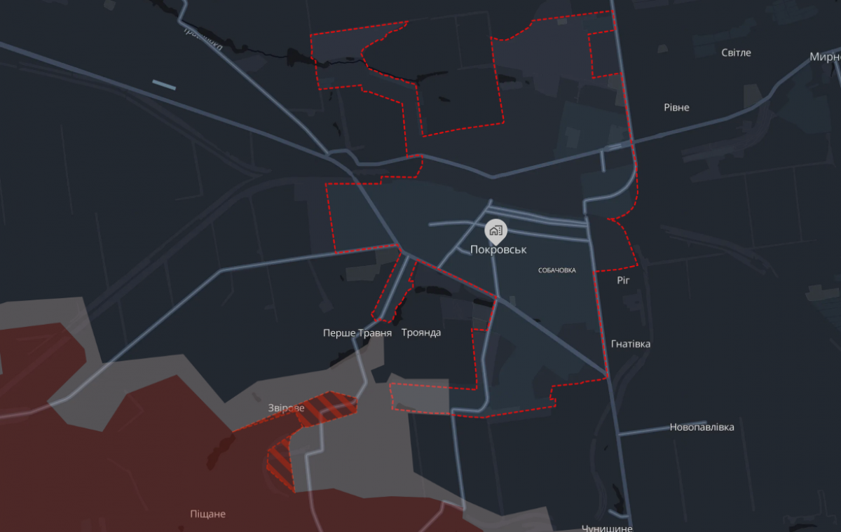 Армия РФ продвинулась под Покровском, ВСУ зачистили село в районе Доброполья