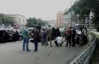 В центре Харькова задержан автомобиль с оружием