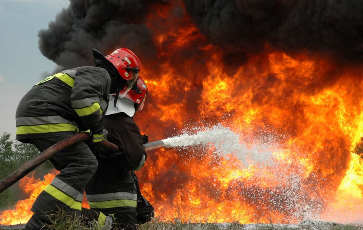 В Покровском районе на пожаре погиб человек