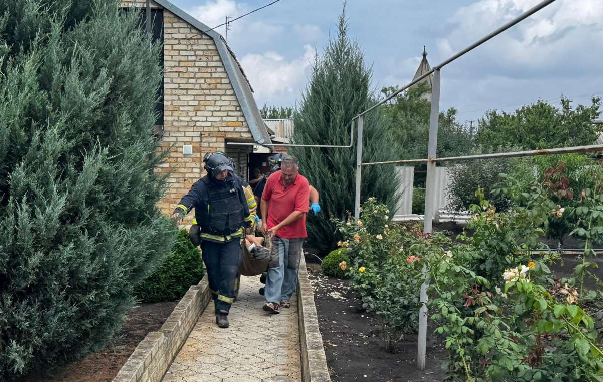 Спасатели доставили раненую жительницу Ильиновки в больницу