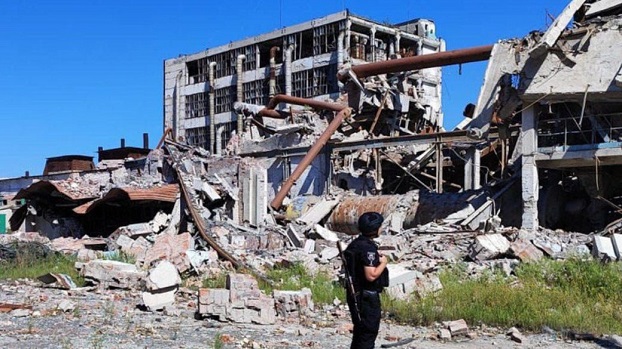 За прошедшие сутки противник обстрелял несколько громад Донецкой области