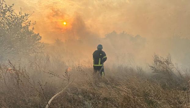 Рятувальники гасили пожежі в Костянтинівці і Торецьку