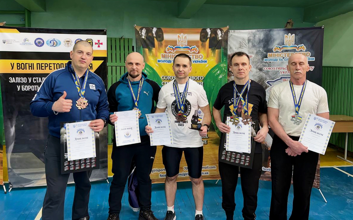 Гирьовики Донеччини здобули 16 медалей на чемпіонаті України