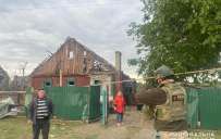 В Ильиновской громаде повреждены 10 домов: Сводка по обстрелам области